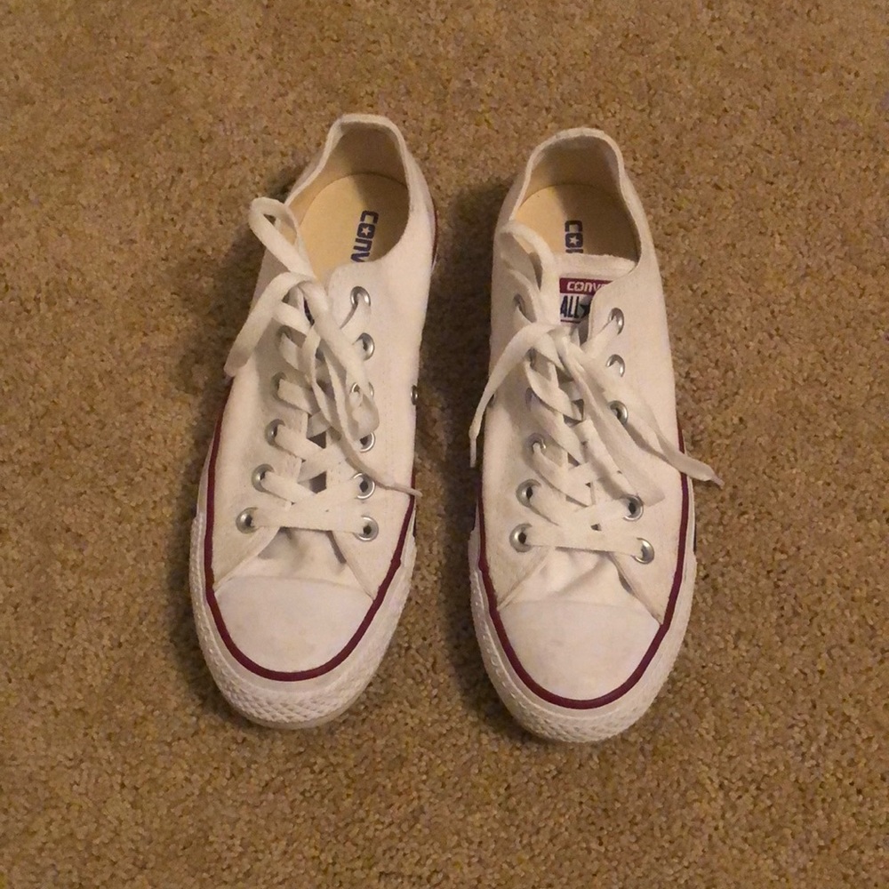 white converse shoes